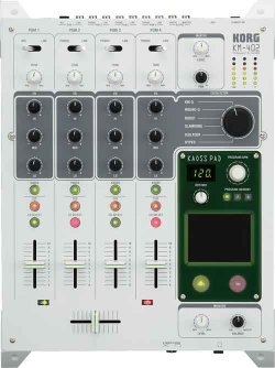 Korg KM-402 & KM-202 Mixers with KAOSS PAD