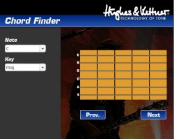 Hughes & Kettner Chord Finder
