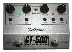 Fulltone GT-500 Discrete Booster/Distortion pedal