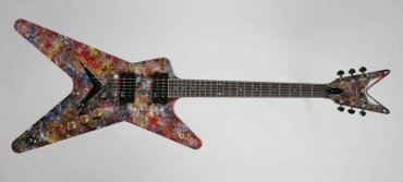 Jerry Cantrell Hand-painted guitar - Six-String Masterpiece Auction + Benefit Concert