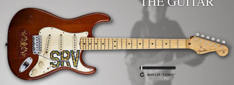 Fender Stevie Ray Vaughan Lenny Tribute Guitar