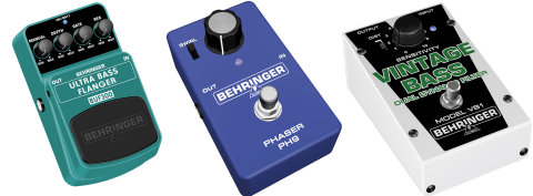 Behringer New Guitar Pedals