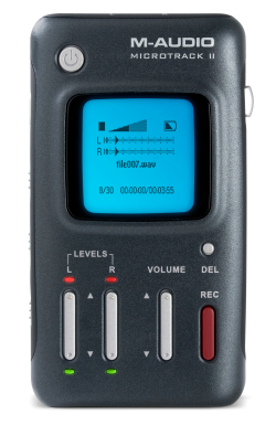 M-Audio MicroTrack II Portable Recorder