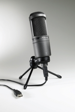 Audio-Technica AT2020 USB Mic [Winter NAMM 2008]
