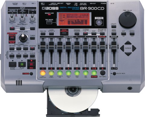 Boss BR-900CD Digital Recorder [Winter NAMM 2008]
