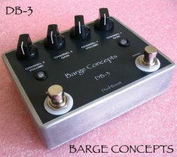 Barge DB-3 Dual Boost Pedal [Winter NAMM 2008]