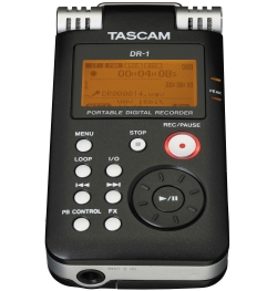 Tascam DR-1 Portable Recorder [Winter NAMM 2008]