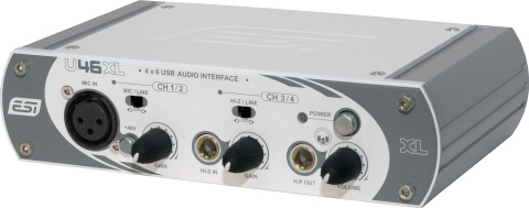 ESI U46 XL USB Audio Interface [Winter NAMM 2008]