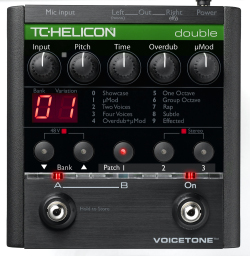 TC-Helicon VoiceTone Double Pedal [Winter NAMM 2008]