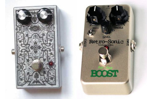 Retro-Sonic Vintage Vibes Boost & Benfox Love Buzz Pedals