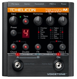 TC-Helicon VoiceTone Harmony-M Pedal