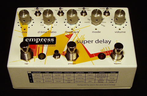 Empress Effects Superdelay Pedal