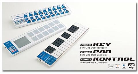 Korg Nano Series USB Controllers