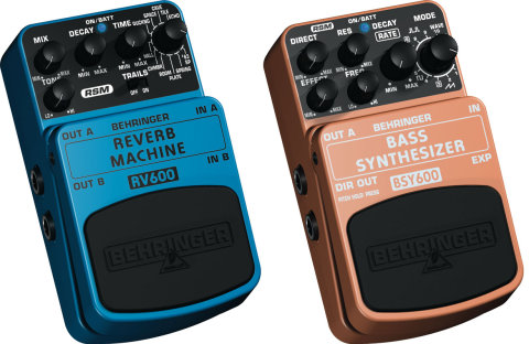 Behringer new DSP Pedal Effects released