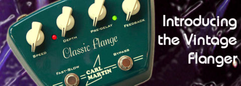 Carl Martin Classic Flange Vintage Pedal