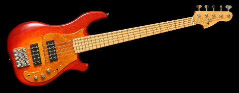 Rees Electric Guitars 5bass Electric Bass