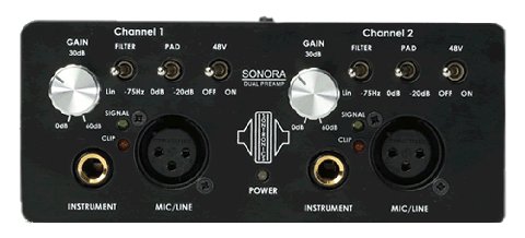 Sontronics Sonora Preamplifier & Direct Input