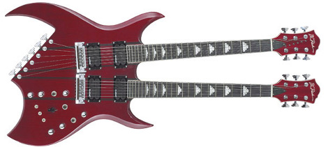 B.C. Rich Guitars Double Neck Bich B.C. Rich Guitars Double Neck Bich